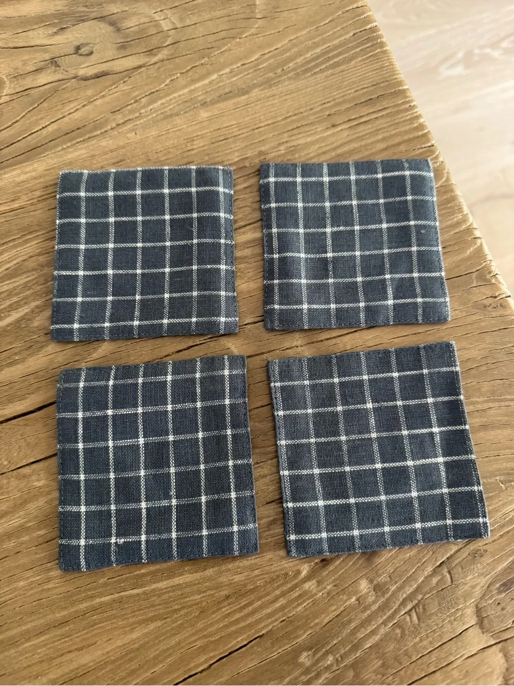 Mcgee & Co Lancaster Linen Coaster (Set of 4)